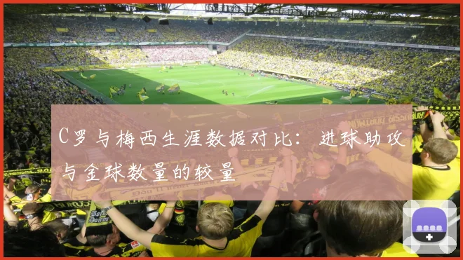 C罗与梅西生涯数据对比：进球助攻与金球数量的较量