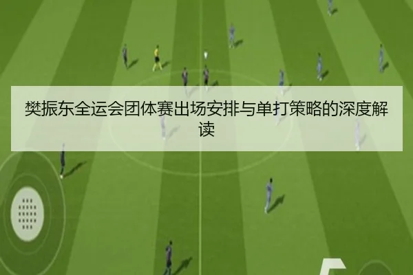 樊振东全运会团体赛出场安排与单打策略的深度解读 - AOASPORTS
